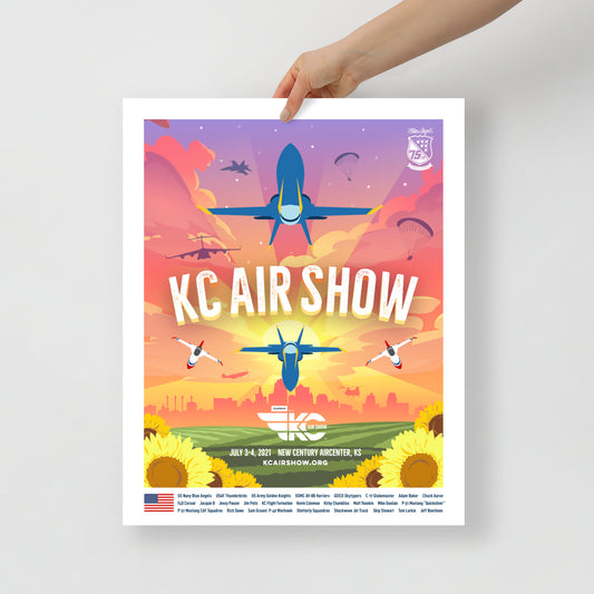 2021 KC Air Show Poster
