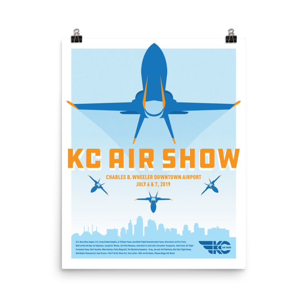 Throwback 2019 KC Air Show Poster